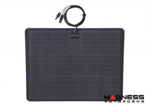 Nissan Rogue Flexible Solar Panel Kit - Complete Kit w/ Waterproof Controller + Hood Decal - 2013+ - 60W